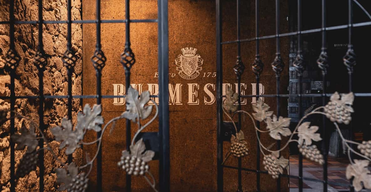 Burmester Cellar Tour - Entering Burmester’s story: from London (1730) to Gaia exports