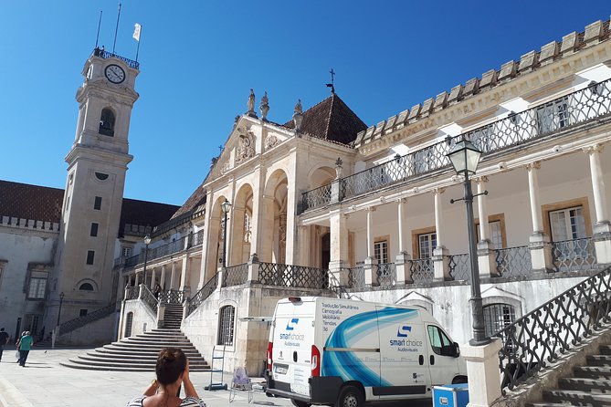 DayTrip Porto to Lisboa (optional visit to Aveiro_Coimbra_Fátima) Since 400eur - Stop 2: Coimbra’s University and Library (Tickets Not Included)