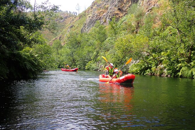 From Arouca: Paiva River Canoe Rafting Adventure Tour - Rapids, calm stretches, and the optional jump moments