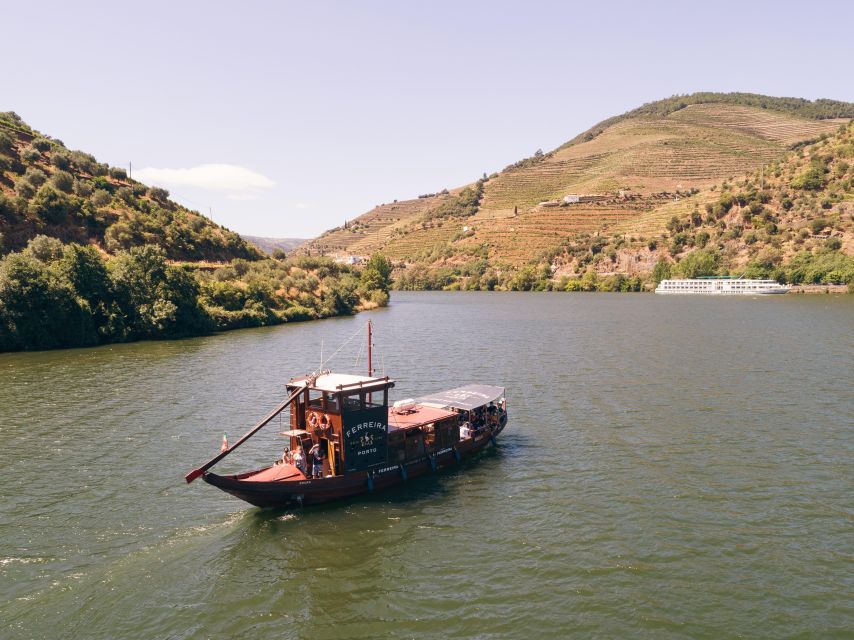 From Pinhão: Douro Valley Rabelo Boat Tour with Audio Guide - Rabelo boat basics: what this 1-hour outing really feels like