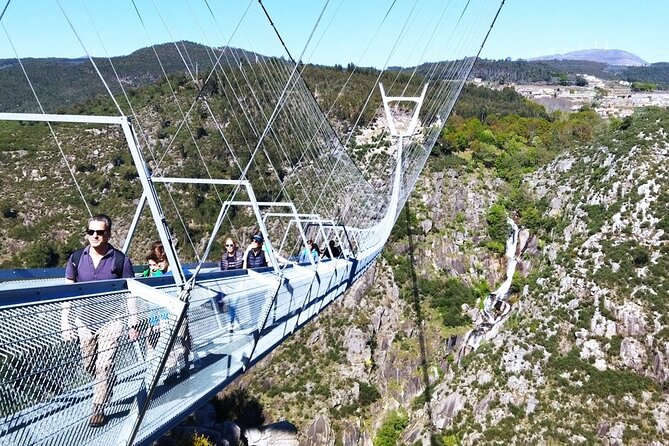 From Porto: 516 Arouca Bridge and Paiva Walkways Guided Tour - Paiva Walkways and Vau River Beach: stairs, waterfalls, and a mid-walk reset