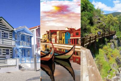 From Porto: Aveiro, 516 Arouca Bridge & Paiva Walkways Trip - Costa Nova’s striped houses: the quick photo stop that actually matters