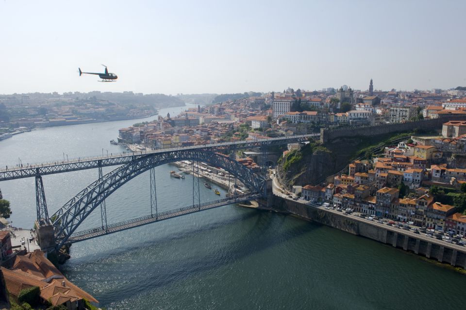 From Porto: City and Douro River Helicopter Sightseeing Tour - Porto and the Douro, From Takeoff to Landing