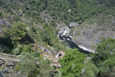 From Porto: Full-Day Paiva Walkways Tour - Areinho entrance and the stair start: where the effort turns into payoff