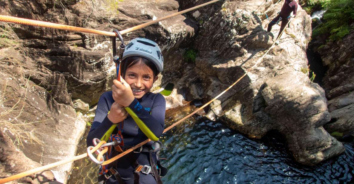 From Porto: Guided Canyoning Tour in Arouca Geopark - Rope skills for beginners: safe coaching, real movement