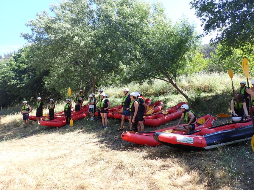 From Porto: Paiva River Canoe Rafting Adventure Tour - Canoe-raft 101: how the ride is set up on the Paiva