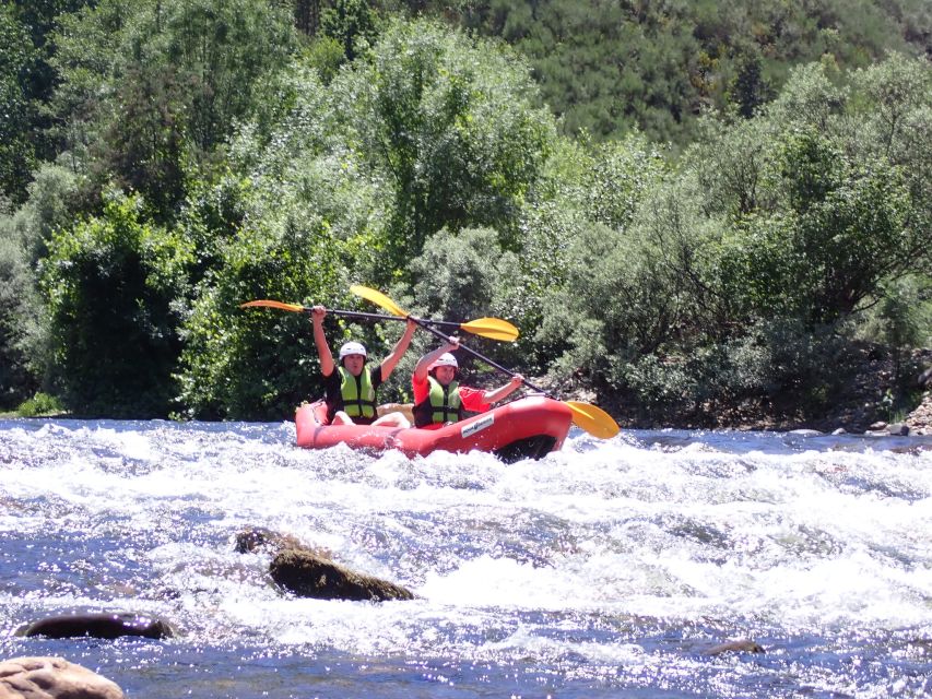 From Porto: Paiva River Canoe Rafting Adventure Tour - Arouca meal stop: roasted veal, vegetarian feijoada, and convent pastries