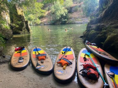 From Porto: SUP Paiva River Tour with Transfer - SUP basics, taught clearly and with real attention