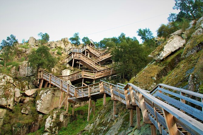 From Porto Suspension Bridge 516 Arouca and Passadiços do Paiva - Espiunca break and optional lunch: recharge without losing the day
