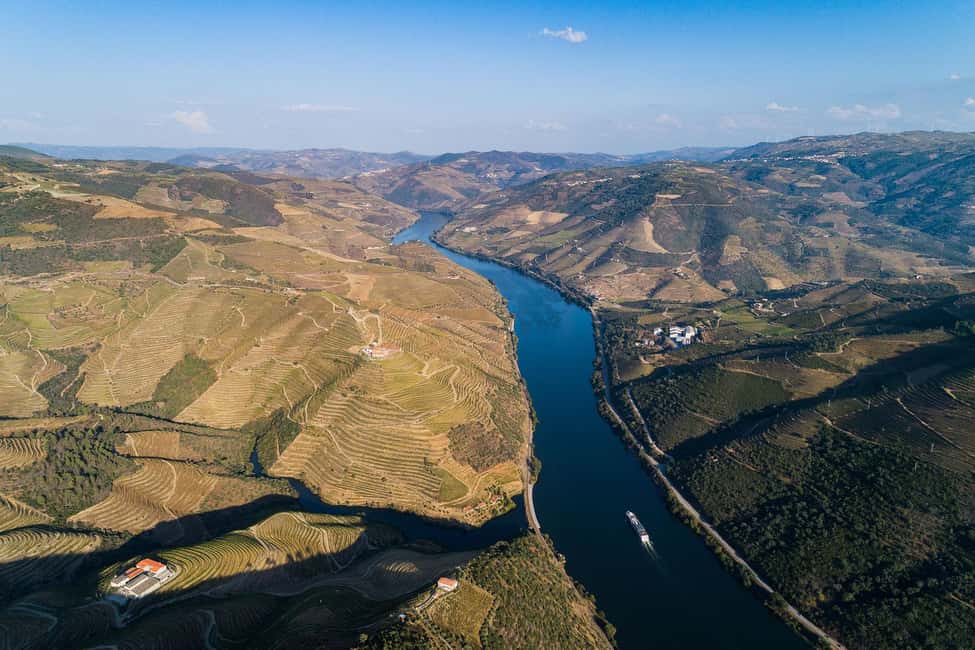 From Porto: Wine Tasting with Lunch at a Quinta, Cruise, and Train Ride - The Douro in One Long, Well-Spaced Day