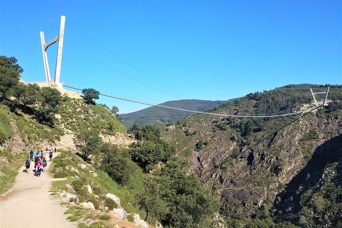 Paiva Walkways & Arouca Suspension Bridge - All Inclusive! - Arouca 516 bridge: optional courage and big valley views