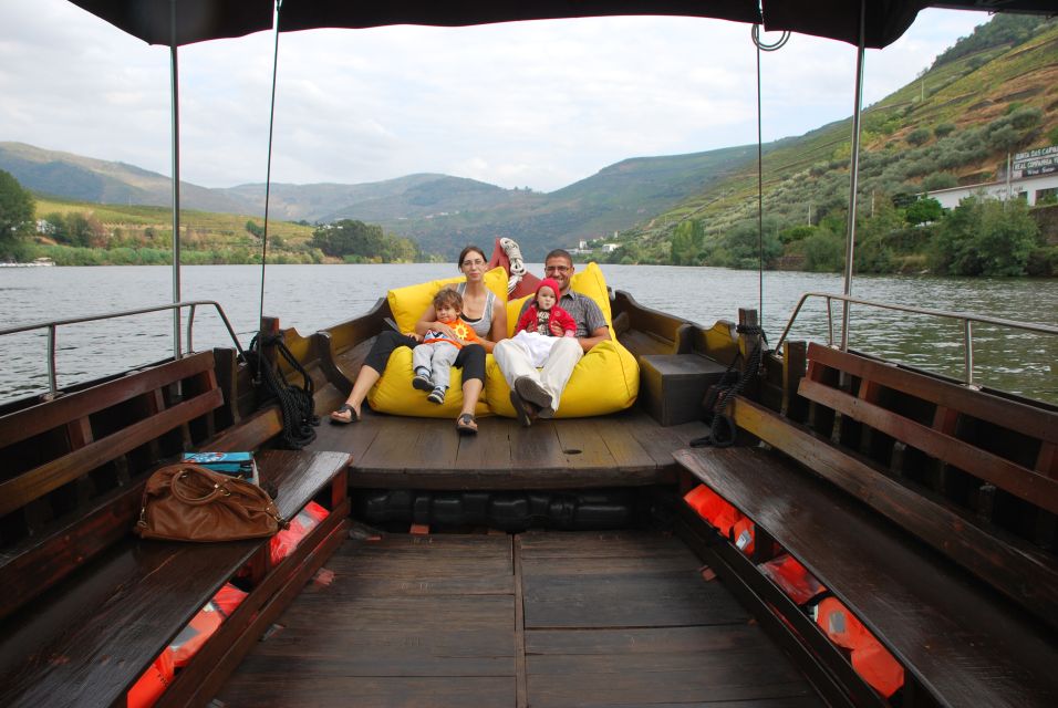 Pinhão: Private Rabelo Boat Tour along the River Douro - Terraced vineyards and the UNESCO Douro Valley from the water