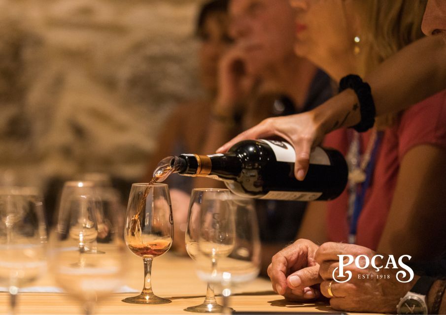 Poças: Guided Tour & Port Wine Tasting with Pastel de Nata - Why Poças Port tasting starts with the cellar