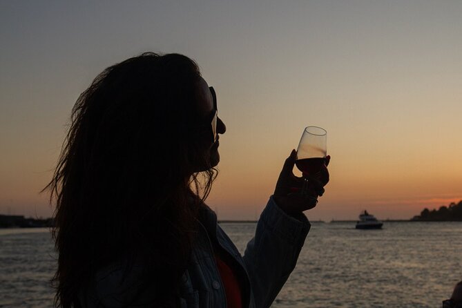 Port Wine Sunset Boat Tour - Foz at golden hour: Port wine where river meets Atlantic