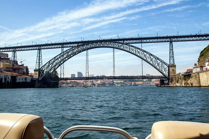Port Wine Sunset Boat Tour - Luis I Bridge and the smooth, unhurried river start