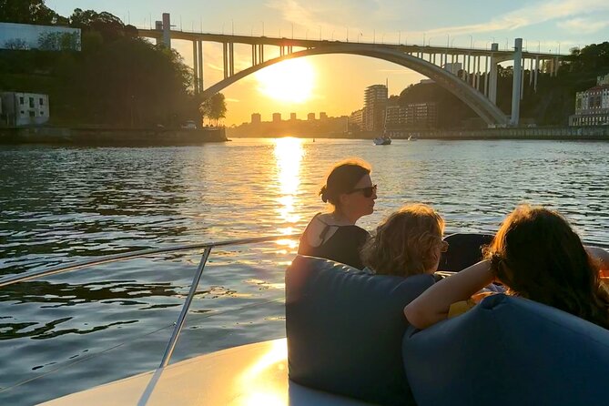 Porto: 6 Bridges Private Douro River Yacht w/ Food & Wine - Ponte Infante Dom Henrique and D. Maria Pia: two more angles, same wow