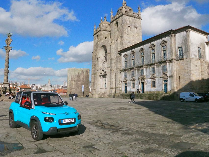 Porto: a ride along the coast in a fun eco-friendly car - Foz Velha’s narrow streets and the São João Baptista church