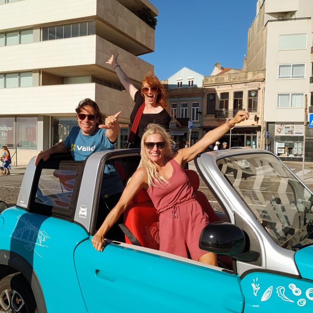 Porto: a ride along the coast in a fun eco-friendly car - The Douro right bank: Miragaia to Massarelos to Lordelo do Ouro