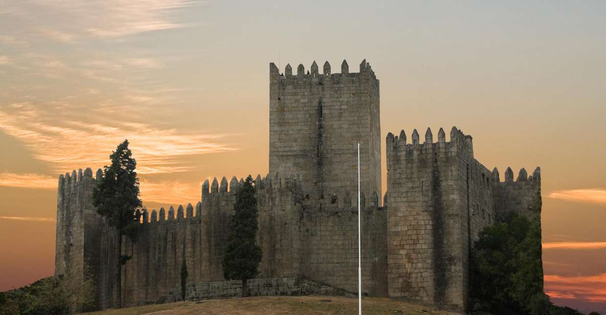 Porto: Braga & Guimarães Full Day Tour - Guimarães Castle area and the UNESCO old town walk