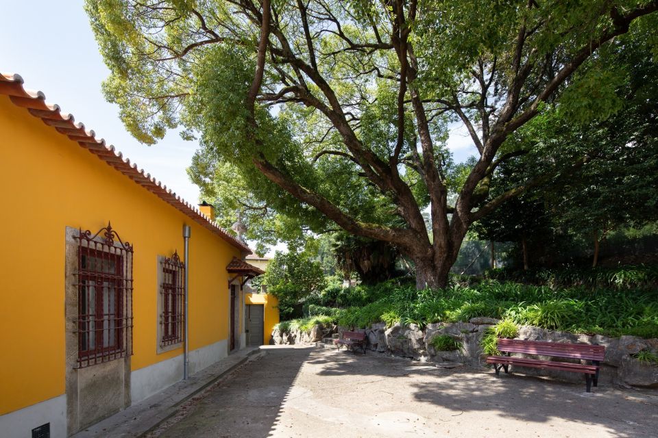 Porto: Casa São Roque Direct Entry Ticket - São Roque Park: camellias, grotto, gazebo, and a maze