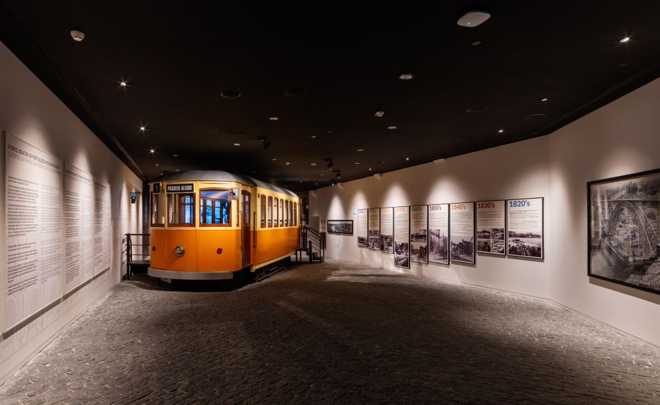 Porto: Entry ticket at WOW Porto Region Across The Ages - The life-size tram replica and your selfie moment