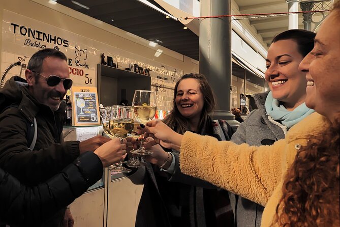 Porto Food Tour: 10 tastings at 5 restaurants & eateries - Mercado do Bolhão and the canned fish + Douro white wine pairing