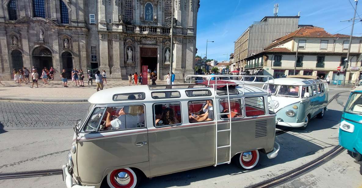 Porto: Historic Center and Surroundings Tour by VW Kombi - Viewpoints You Can Use: Virtudes, São Bento da Vitória, Jardim do Morro