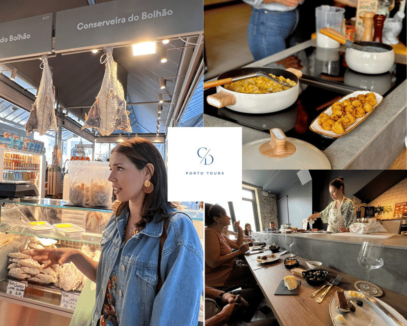 Porto: Local Market Tour & Cooking Class/Showcooking - Key highlights worth knowing