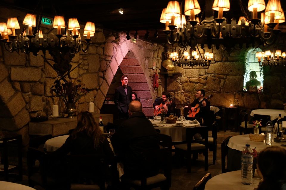 Porto Moonlight Walk & Fado Dinner - A 14th-century Fado house tied to Amália Rodrigues