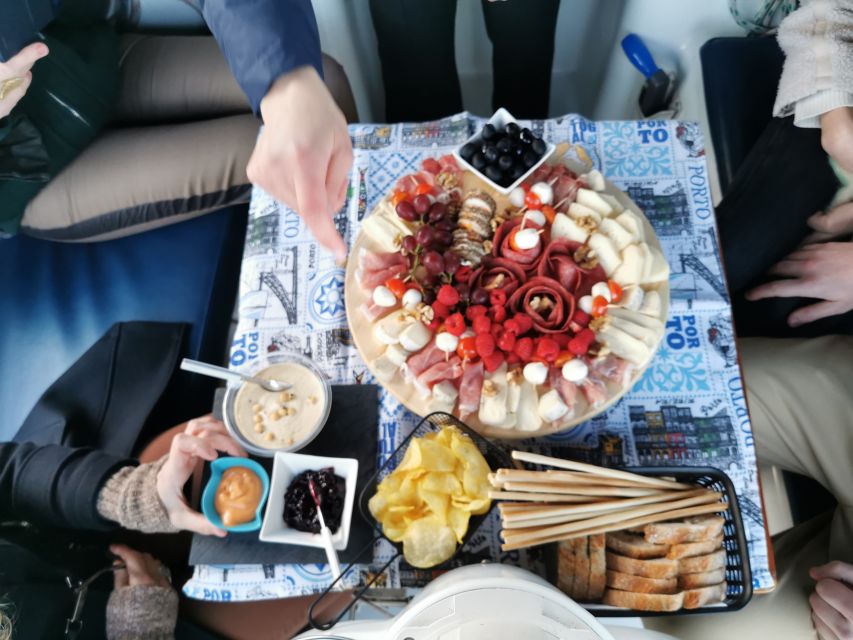 Porto: Private Sailboat Trip with Wine Tasting & Charcuterie - The Tasting Board: Cheese and Charcuterie With Douro-Friendly Variety