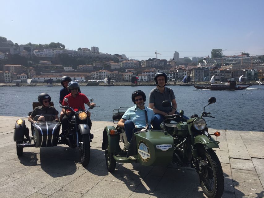 Porto Private Sidecar Tour - Feeling Safe in a Sidecar: Helmet, Slow Driving, and Control