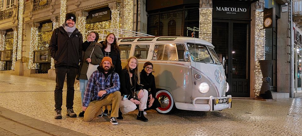 Porto: Private Sightseeing Tour by VW Kombi (2–8 People) - Panoramic views and the Atlantic side: Porto’s edges from the road
