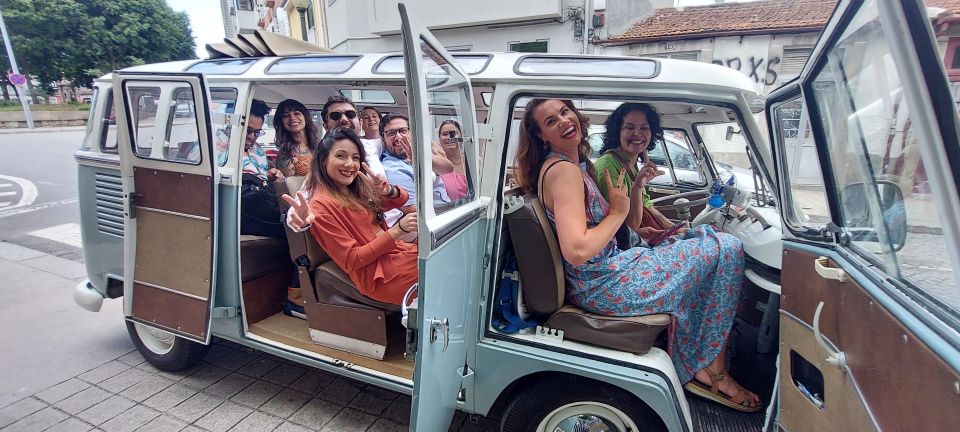 Porto: Private Sightseeing Tour by VW Kombi (2–8 People) - The Douro riverfront and Vila Nova de Gaia: the wine-cellar opposite bank