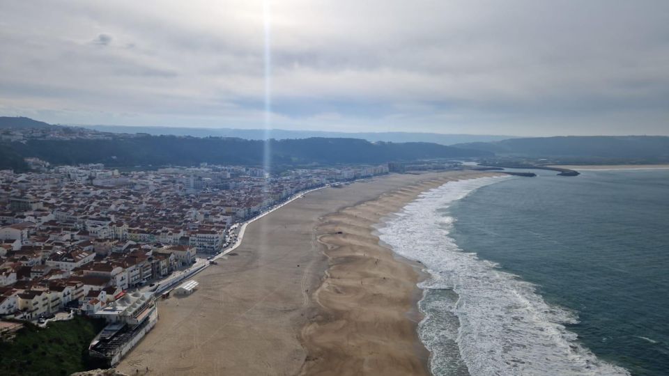 Porto to Lisbon with Aveiro-Coimbra-Fátima-Nazaré-Óbidos - Nazaré: Giant-Wave Energy, Fishing Town Feel, and Lunch Options