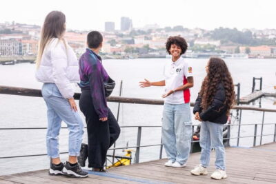 Porto Tour: A tour, a thousand stories in Tuk Tuk - 3h - Meeting at the Vímara Peres statue by Sé do Porto Cathedral