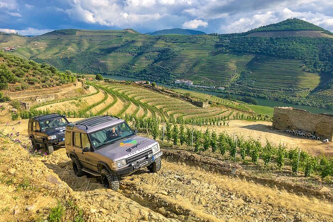 Private Douro and Porto 4x4 Tour with Wine Tasting and Boat Trip - Douro Valley from two angles: dirt roads and river views