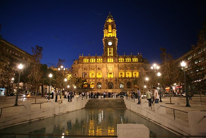 Semi Private Oporto Fado Show with Dinner - Night Orientation: Clerigos, the Cathedral, and Porto City Hall