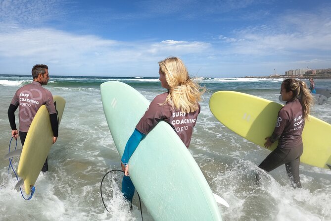 Small Group Surf Coaching in Porto with photos - The vibe: small-group surfing in Porto with real attention