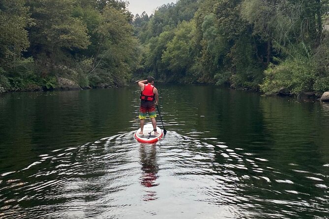 Stand-up-Paddle tour in Paiva river - Gear and Safety: The Inflatable SUP Advantage