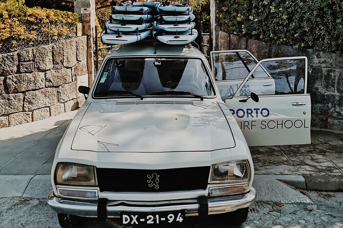 Surf Lessons in Porto with transfer at Porto Surf School - Gear Included: Board, Wetsuit, and the Smart Stuff to Bring