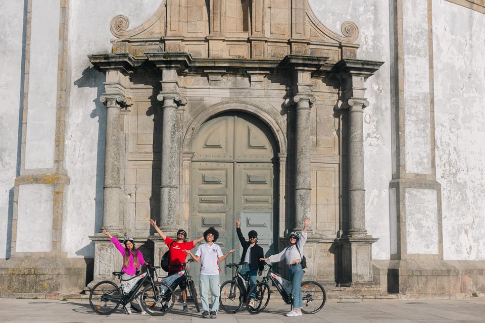 Tour Porto: Adventure in Electric Bike Tour - Stop for real Porto flavor: pastel de nata and bolinho de bacalhau
