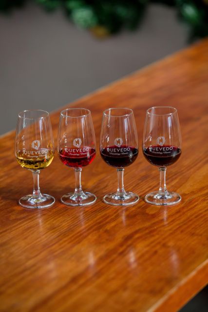 Vila Nova de Gaia: Porto Discovery Tasting - The Four Glasses: Rosé, Reserve Ruby, Special Reserve Tawny, and White